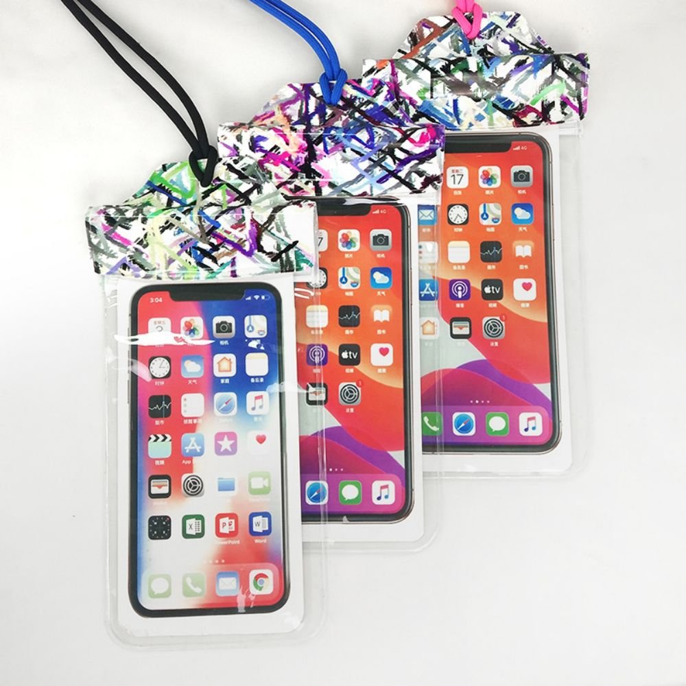 Mobile Phone Bag Cover Waterproof Cell Phone Pouch Pack Bathroom Phone Case Custom Logo Swim Waterproof Travel Bag