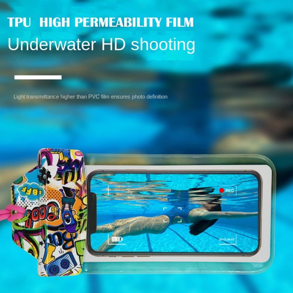 Mobile Phone Bag Cover Waterproof Cell Phone Pouch Pack Bathroom Phone Case Custom Logo Swim Waterproof Travel Bag