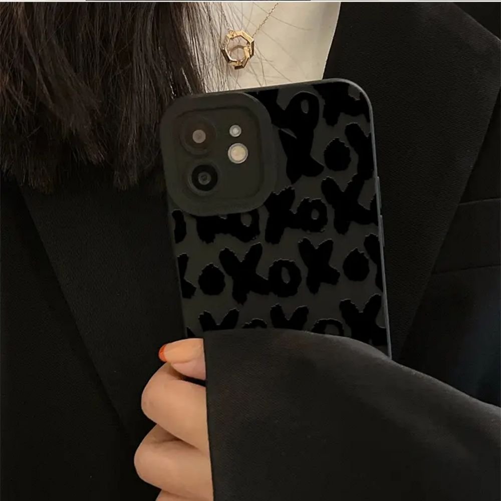 Multi-Series Anti Heart Pattern Print Phone Case For IPhone 14 Pro MAX 12 13 Mini X XR XS MAX SE