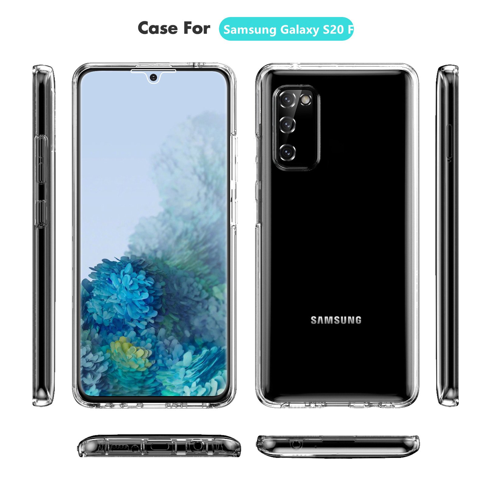 Wholesale Phone Case Accessories Full Protection Clear Phone Case For Samsung Galaxy S20 FE