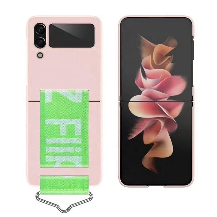 High Quality Hot Selling Wristband Ring Hold Shockproof Armor Folding Mobile Phone Case For Samsung Galaxy Z Flip 5 Z Flip3 4