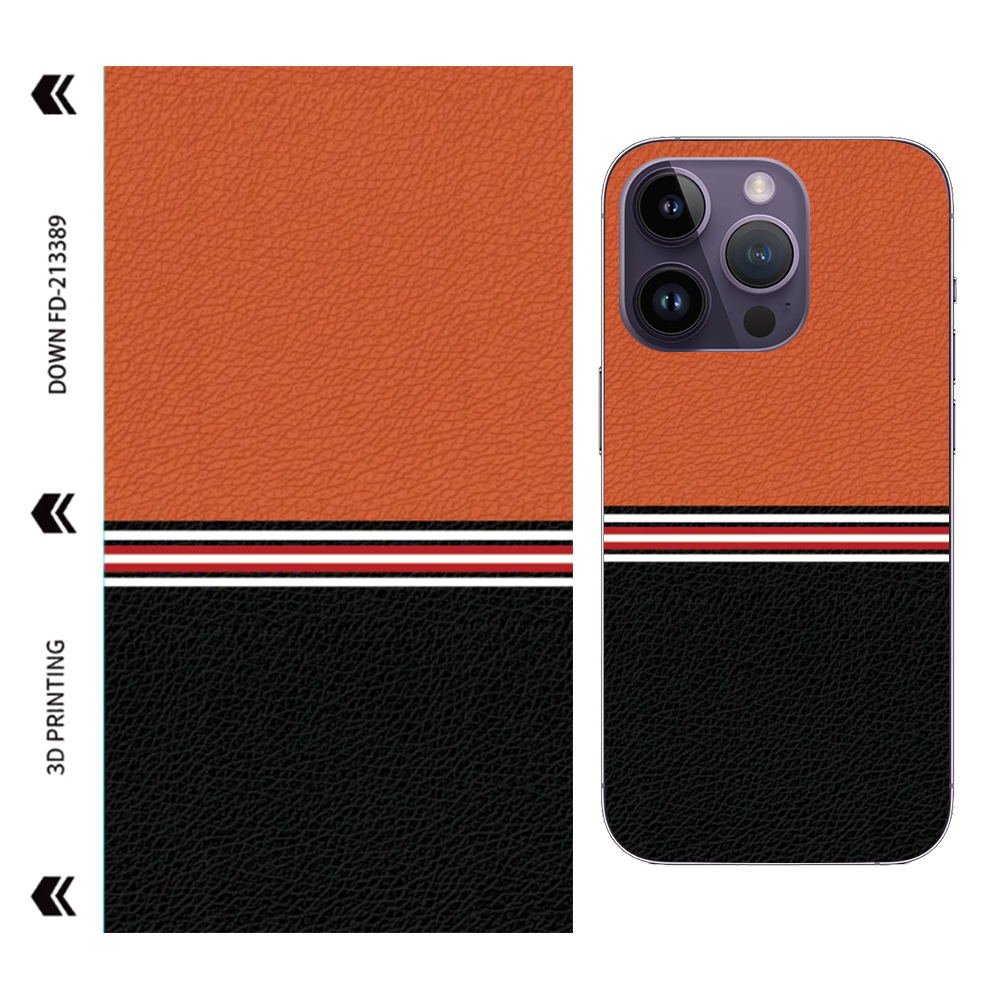 3M Material Customize 3D mobile phone Back Sticker Skin Wrap Paper For Iphone 14 13 Pro Max Skin Covers phone Anti-scratch