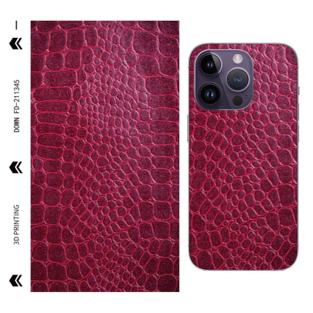 3M Material Customize 3D mobile phone Back Sticker Skin Wrap Paper For Iphone 14 13 Pro Max Skin Covers phone Anti-scratch
