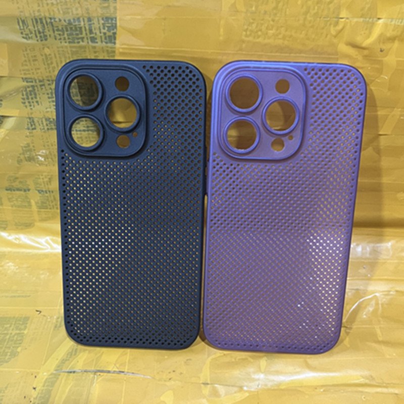 PP Ultra-Thin Heat Dissipation Case for iPhone 16 15 14 13 Pro Max with Hole Luxury Hollow Design Heat Dissipation Phone Cover
