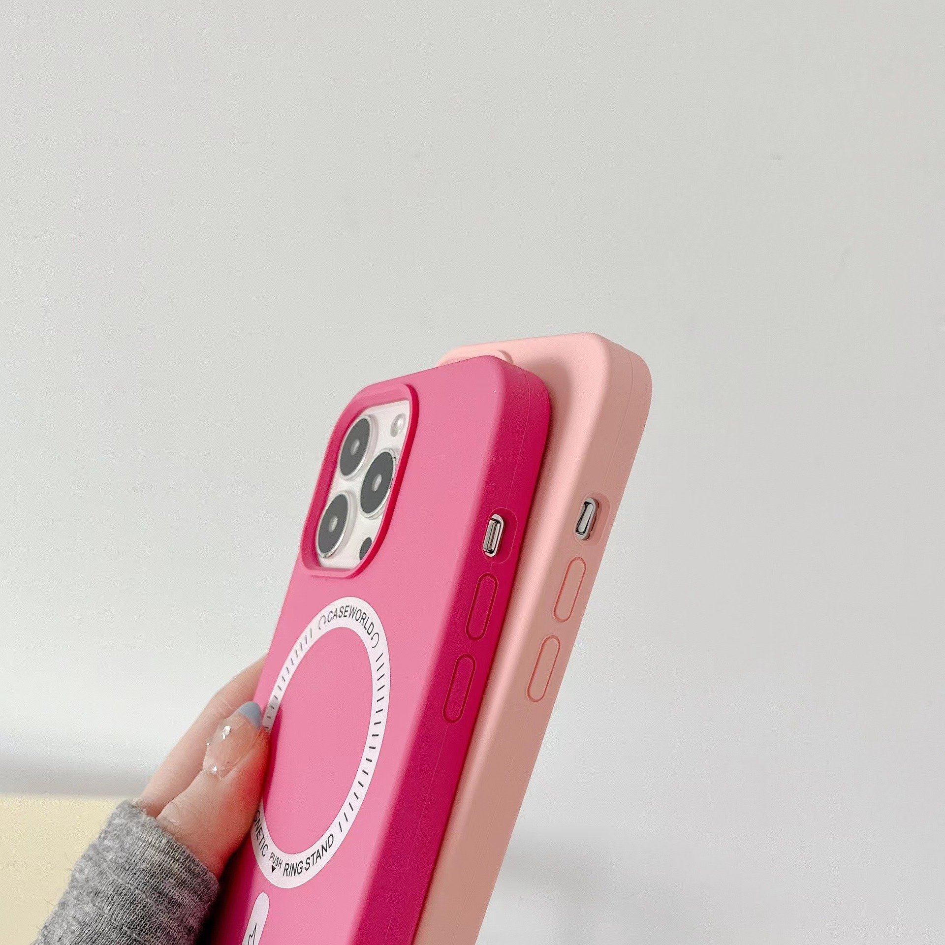 hard wireless charging silicone case for iphone 14 plus free mobile phone case for iphone 13 12 pro max XR 11 678 plus