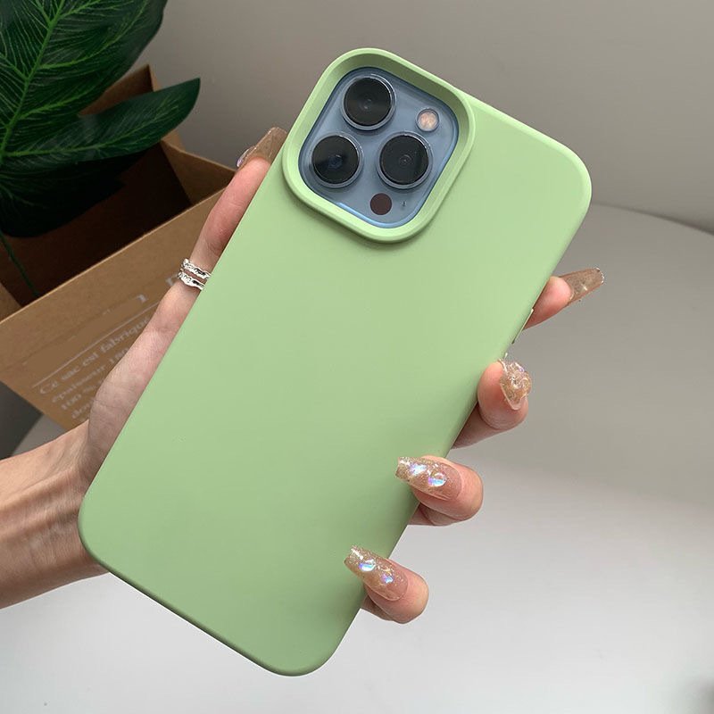 Custom Logo Silicone Phone Case For iPhone 16 with Microfiber Rubber Silicone Mobile Phone Case For iPhone 16 15 14 13 Pro Max