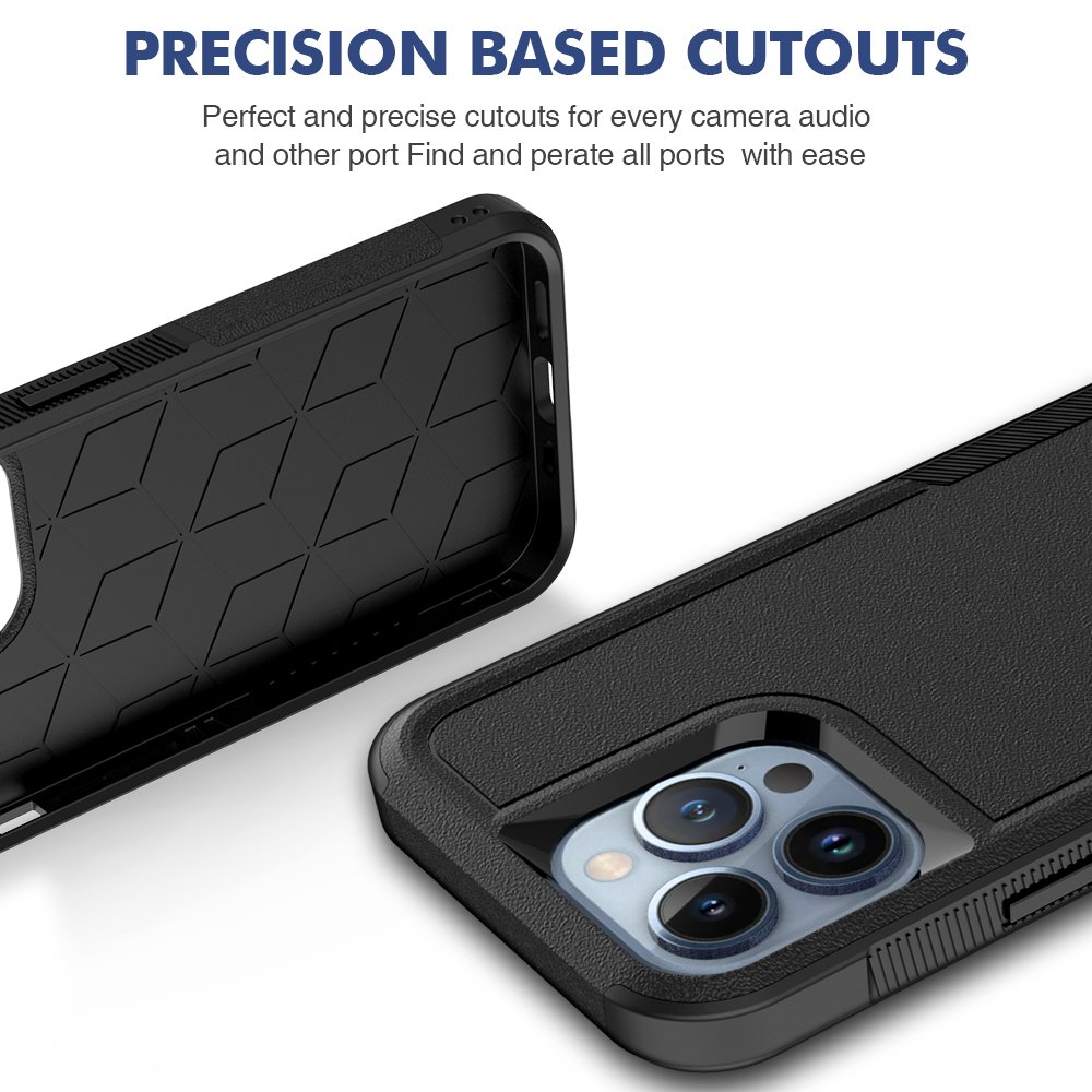 Mobile Phone Case For iPhone 12 Case Heavy Duty Shockproof Cover Full-Body Armor Protective Defender Case for iPhone