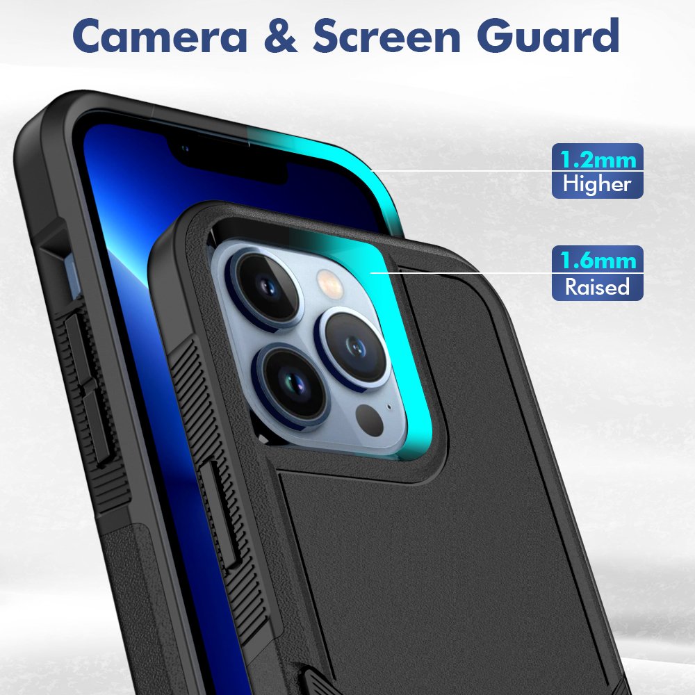 Mobile Phone Case For iPhone 12 Case Heavy Duty Shockproof Cover Full-Body Armor Protective Defender Case for iPhone