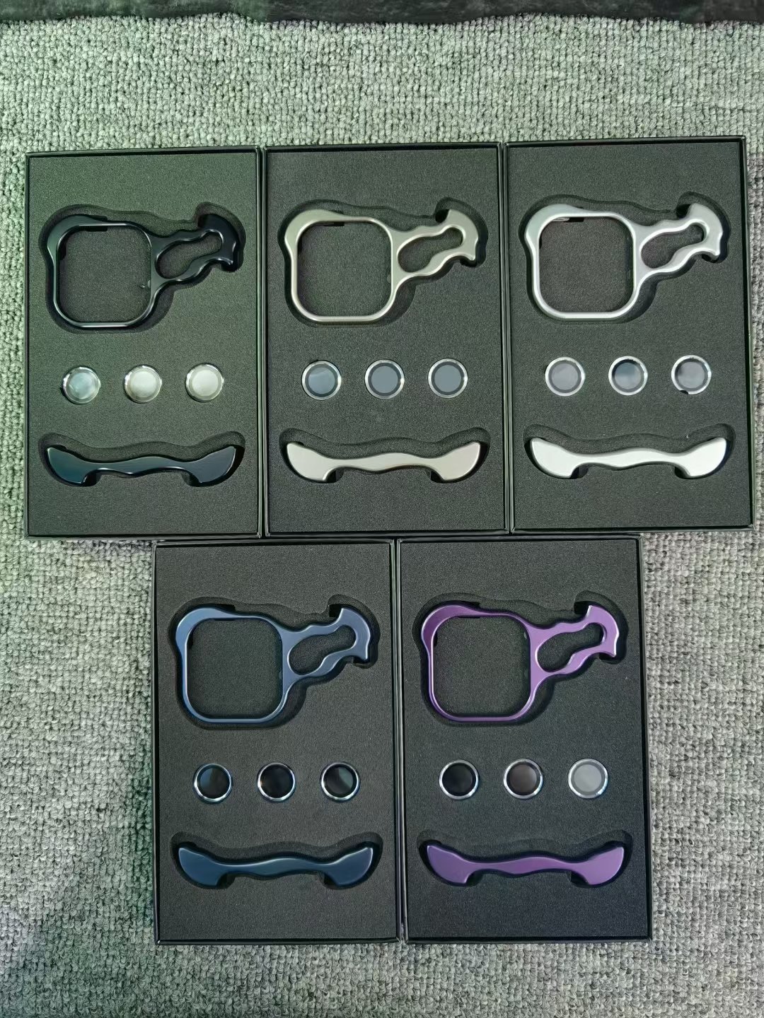 New Trending Aluminium Mobile Phone cases Accessories Designer Metal Shockproof Cover for Apple Iphones 1314 15 16 Pro Max