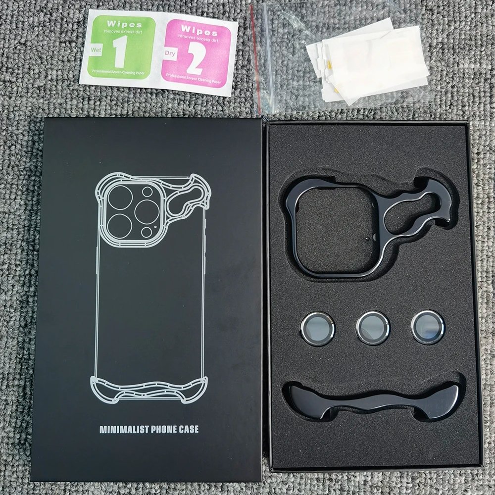New Trending Aluminium Mobile Phone cases Accessories Designer Metal Shockproof Cover for Apple Iphones 1314 15 16 Pro Max