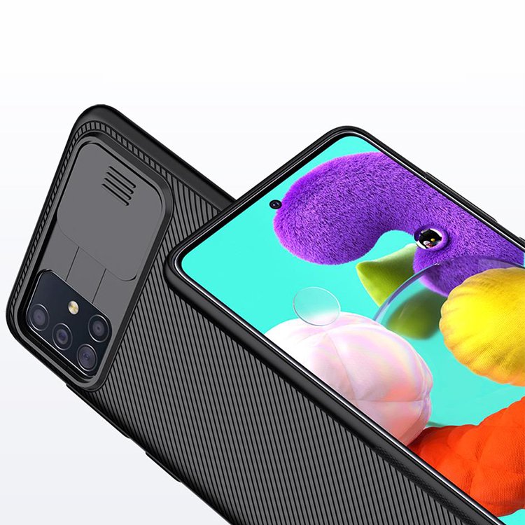 Nillkin hot sale For Samsung A51 case with sliding cover for camera protection shockproof phone case