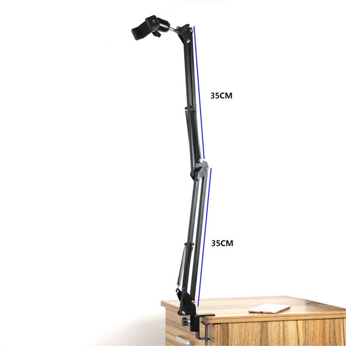 Smartphone desk support soporte para celular flexible long arm adjustable mobile phone stand 1/4 screw cell phone holder