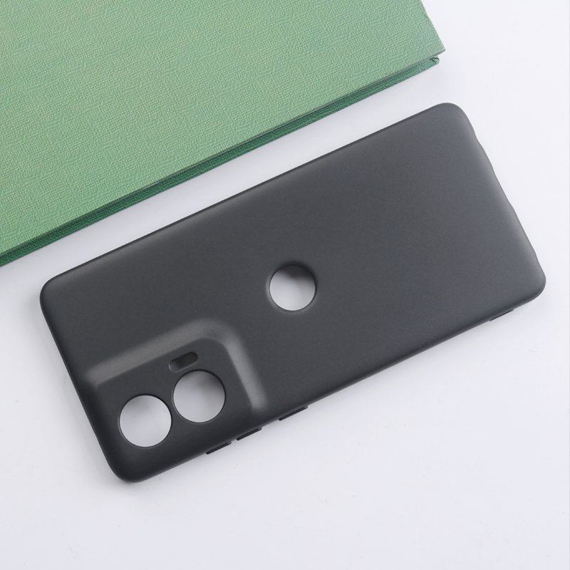 Silicone Phone Case for Motorola Moto G Stylus 5G 2024 Solid Color Soft TPU Protection Shell