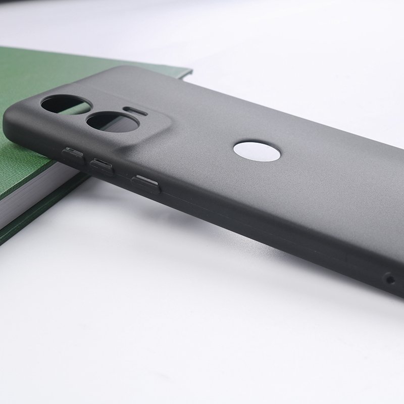 Silicone Phone Case for Motorola Moto G Stylus 5G 2024 Solid Color Soft TPU Protection Shell