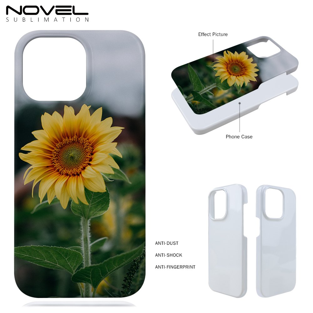 High Quality Glossy 3D Film Phone Case For iPhone Series Custom Printed 3D Film Sublimation Mobile Phone Cover for iPhone 14