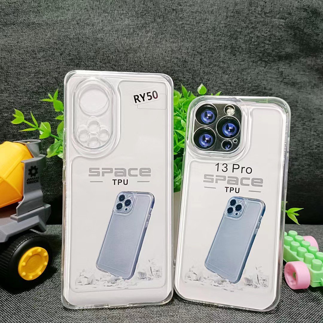 Yellow Resistant TPU Space Case for Samsung A06 A16 A26 A36 A56 5G Fine Hole Transparent Mobile Phone Case Mobile Phone Cover