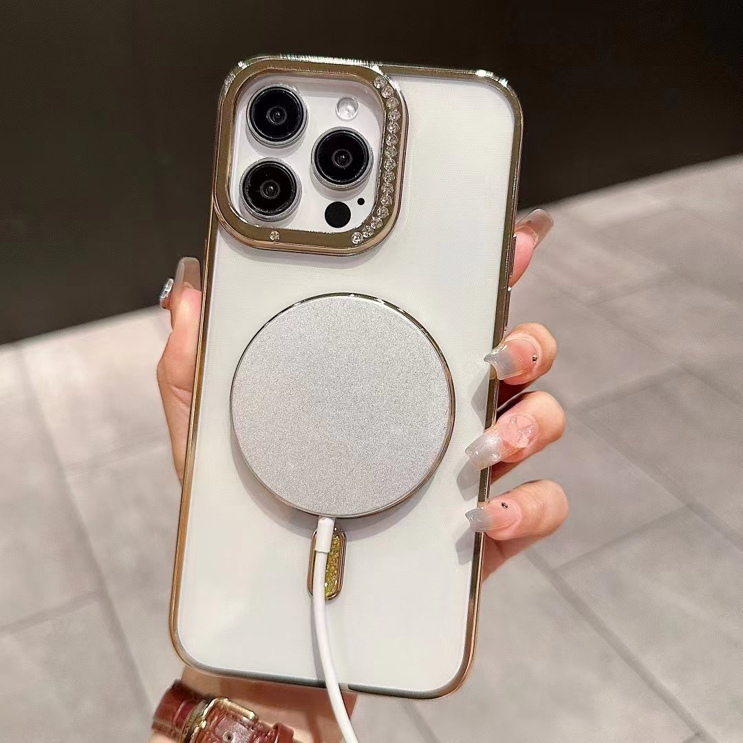 New Design Case For Samsung S24 Ultra Silicone With Lens Film Magnetic Protection Phone Case For Samsung S23 Ultra Case