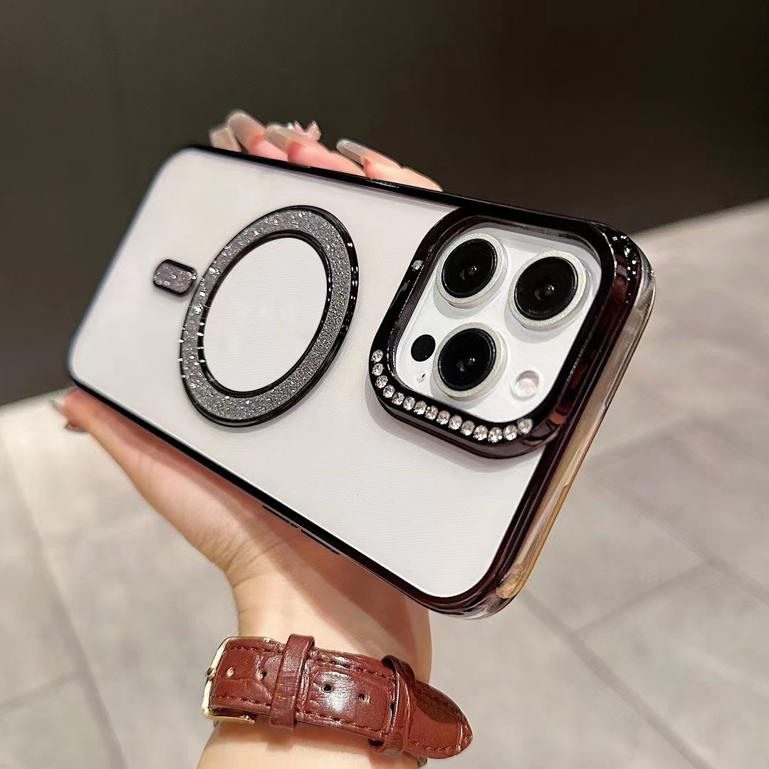 New Design Case For Samsung S24 Ultra Silicone With Lens Film Magnetic Protection Phone Case For Samsung S23 Ultra Case