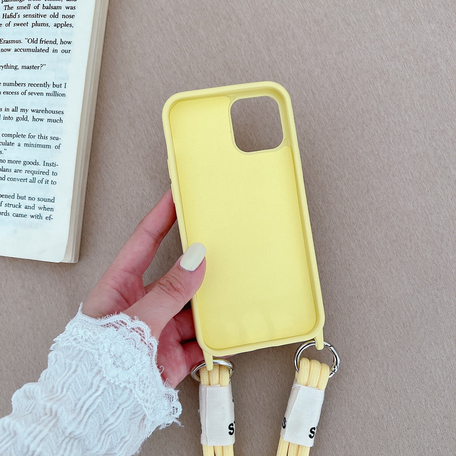 New Arrival Detachable Crossbody Strap Necklace Mobile Phone Case For iPhone 15 14 13 12 11
