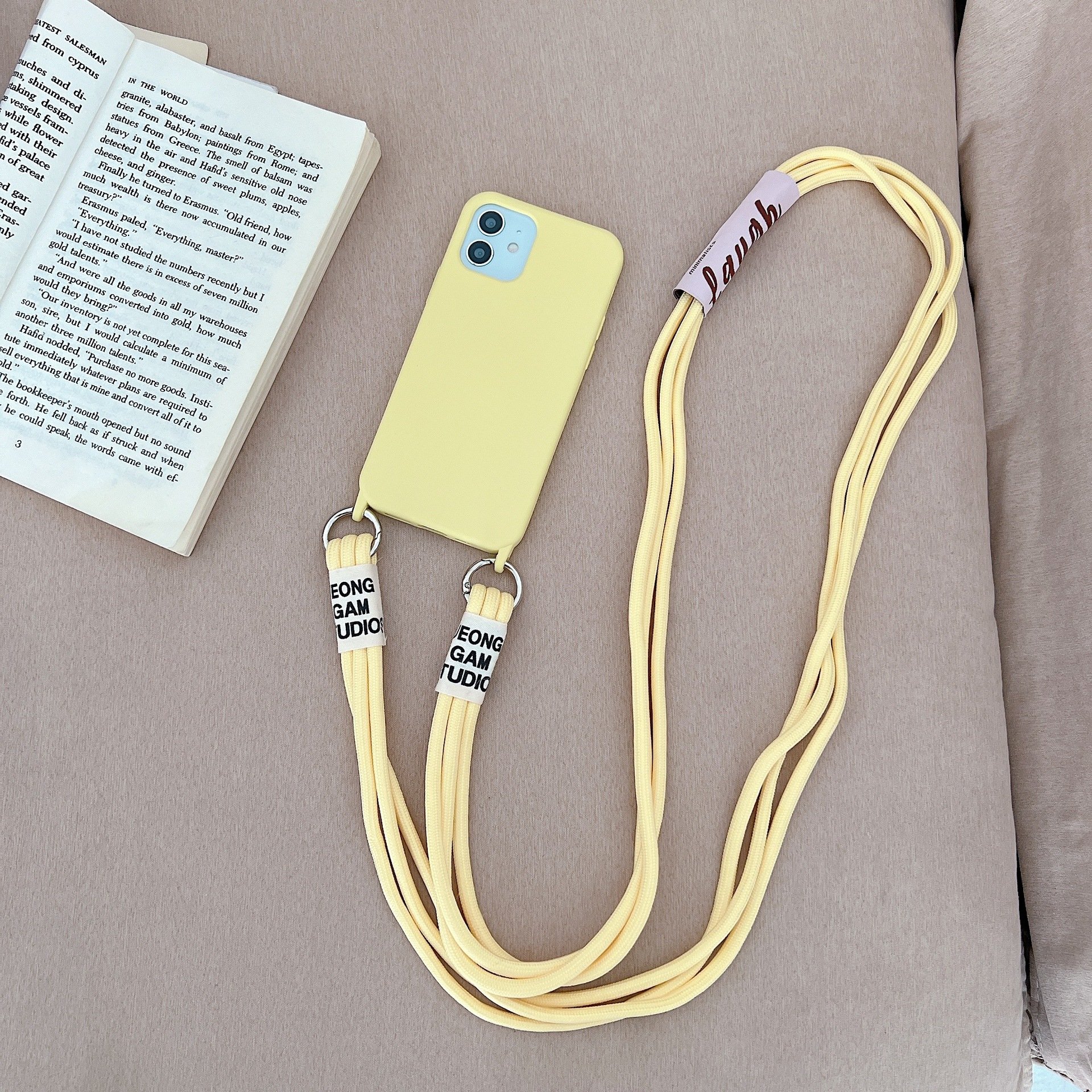New Arrival Detachable Crossbody Strap Necklace Mobile Phone Case For iPhone 15 14 13 12 11