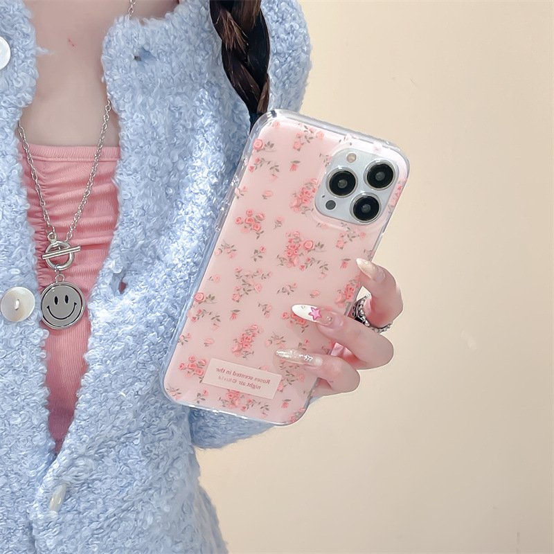 Flower Ladies Lovely Double Mobile Cover for oneplus 9 pro colourful back phone case for vivo z1x back