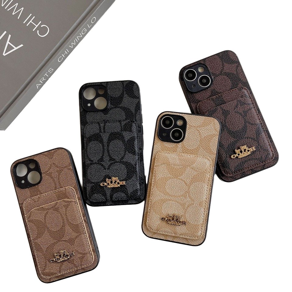16 15 Pro Max 14 13 Plus 12 Mini 11 Pro Designer Luxury PU Leather Card Slot Phone Case Fashion Cover Magnetic Case Shockproof