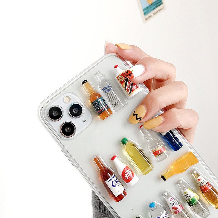 New Case For iPhone 12 2021,Ultra Thin TPU Drop-proof Fashion Pattern Back Cover Mobile Phone Case For iPhone 11 12 pro max