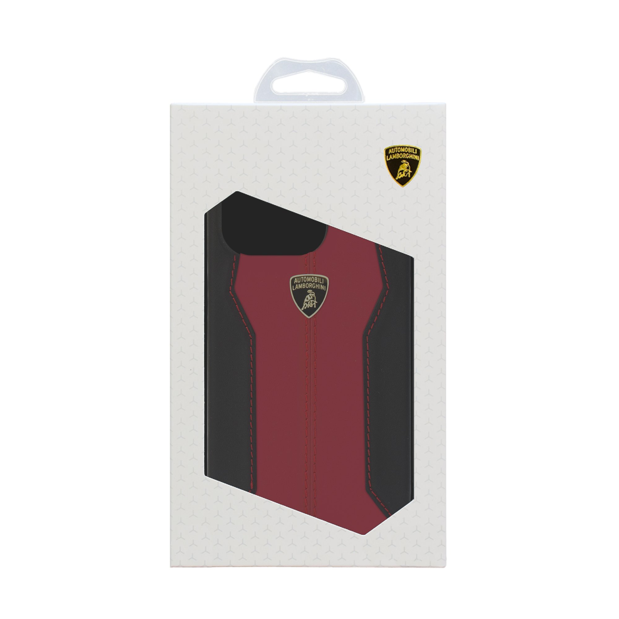 Official licensed Lamborghini Huracan D1 red leather case iphone case mobile phone case protective cover for iPhone 14 Pro