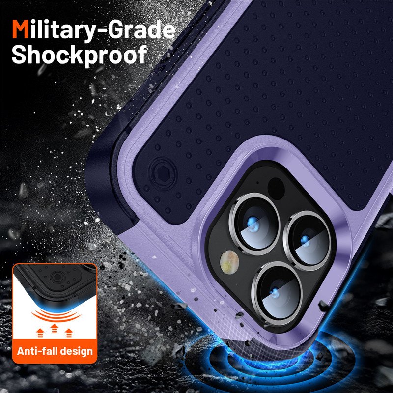 2 in 1 New Arrival Shockproof Phone Case for iphone 16 15 14 pro max 13pro 12 11 x xsmax xr 7p Contrasting color Protect Cover