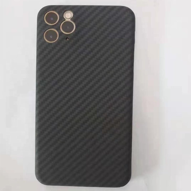 Luxury Aramid carbon fiber anti-scratch shockproof cover case for iPhone 15 Pro