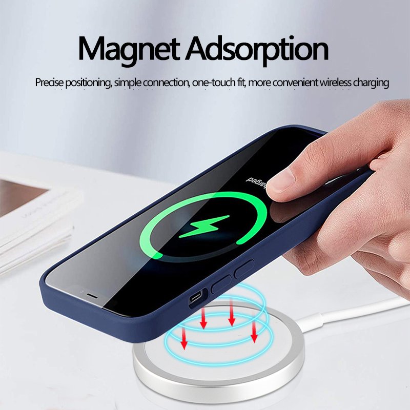Official Liquid Silicone Case with POP-UP Animation With Magnetic Wireless Charge For iPhone 16 Series