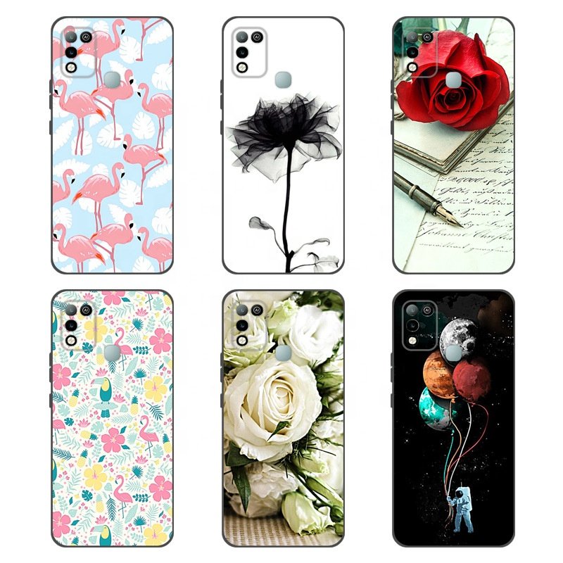 Mobile Accessories Customized Image Sublimation Phone Case For Infinix Smart 5 2024 Soft Tpu Shell Cover Case