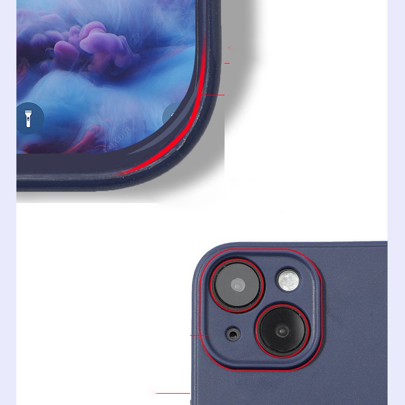 Tpu Soft Rubber Case for iPhone 11 12 Pro Camera Lens Protection Phone Case for iPhone 14 15 16 Pro Matte Back Slim Phone Cover