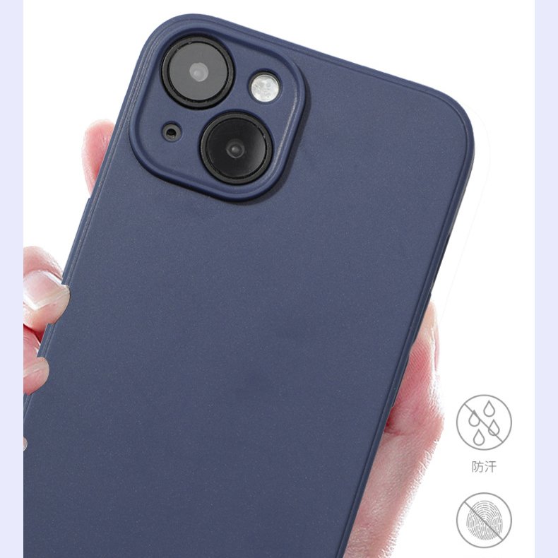 Tpu Soft Rubber Case for iPhone 11 12 Pro Camera Lens Protection Phone Case for iPhone 14 15 16 Pro Matte Back Slim Phone Cover