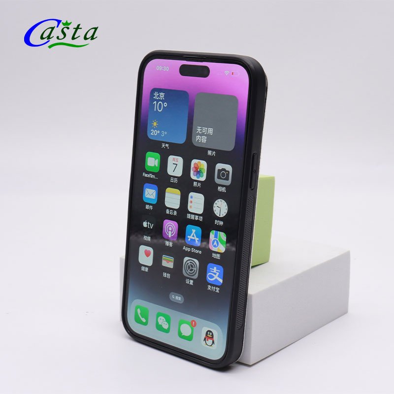 Manufacture Custom Blank Mobile Case Tempered Glass Sublimation Cell Phone Cases For iPhone 14 Pro Mobile Phone Cases