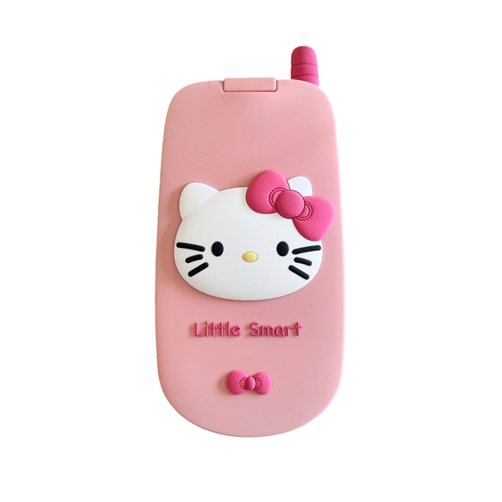 Focuses special design hello cat mobile phone case for iphone 14 15 pro plus max back cover cute pink silicone flip phone case