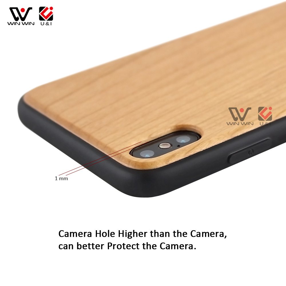 2024 New Blank Wooden TPU Back Cover Mobile Phone Case For iPhone 12 13 16