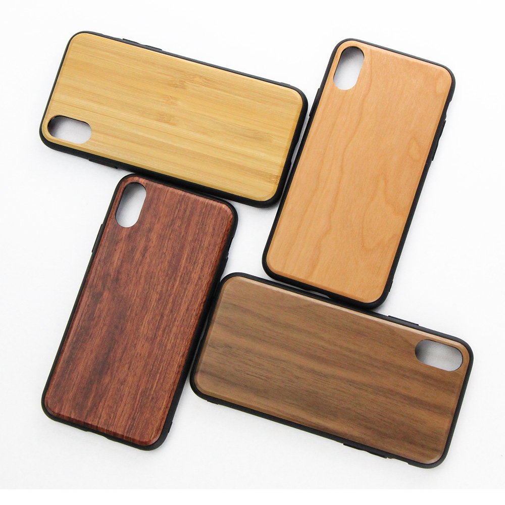 2024 New Blank Wooden TPU Back Cover Mobile Phone Case For iPhone 12 13 16