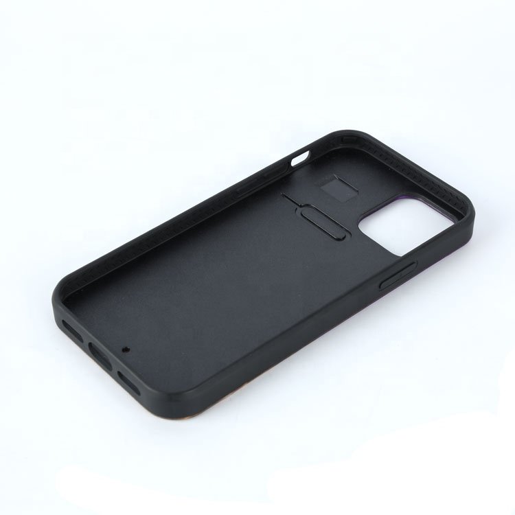 Wood Cell Phone Bag Custom Llogo Epoxy Resin Mobile Phone Case For IPhone 7plus 11 pro max 12