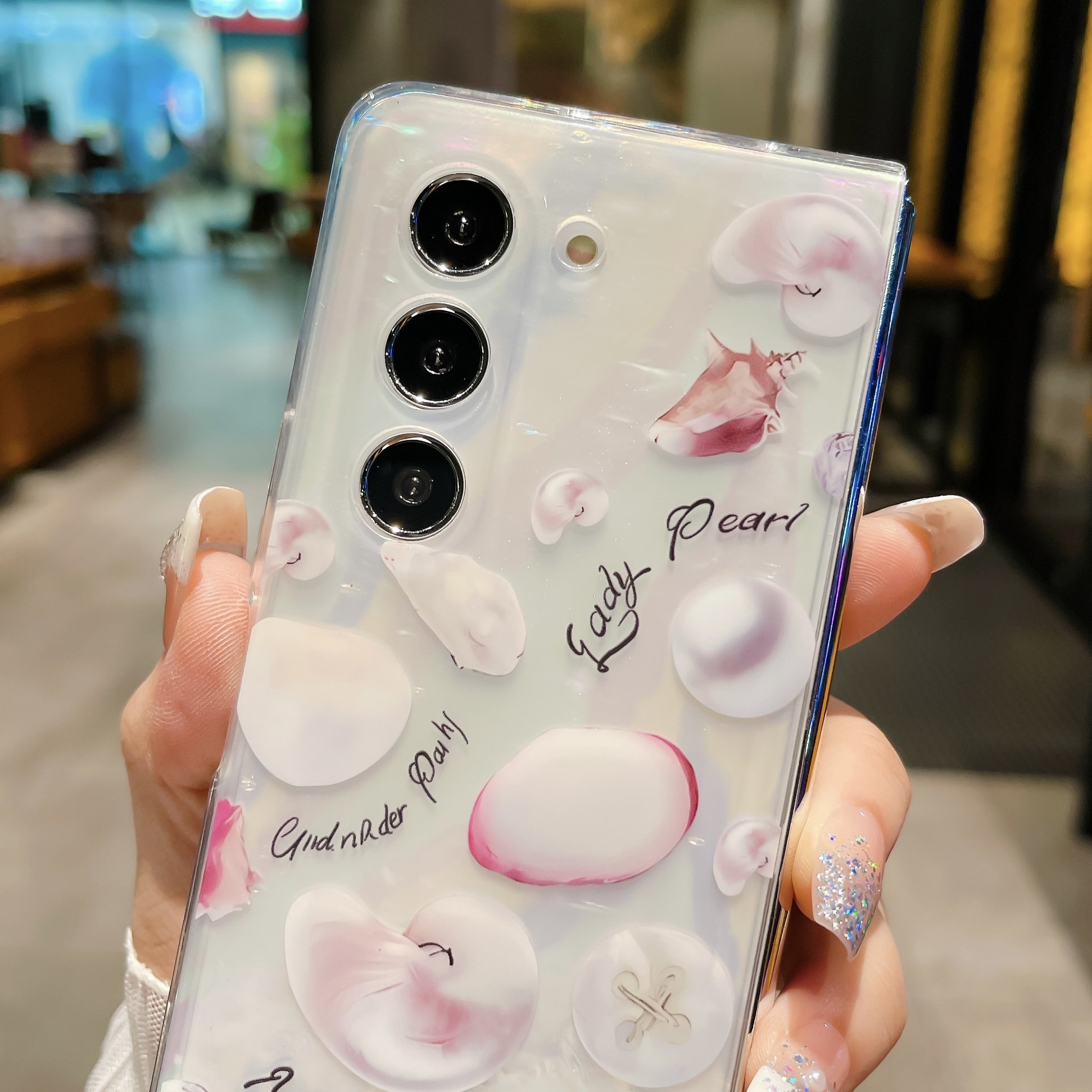 Luxury Printing Phone Case Cover for Samsung Galaxy z fold 4 5 5g folding Mobile Phone Cases