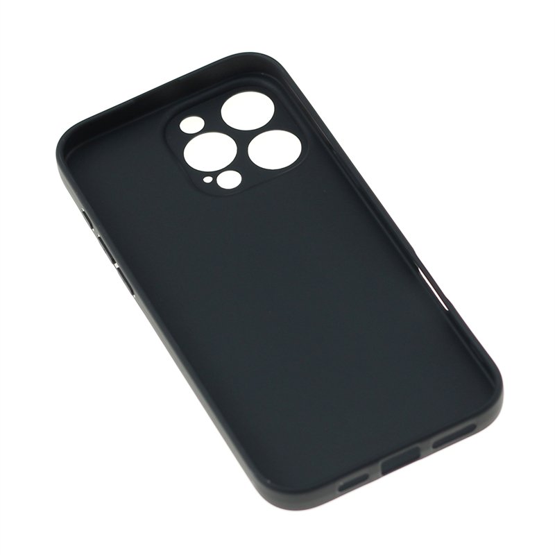Manufacturer Wholesale Matte TPU Cases Soft Frosted Back Cover Silicone Mobile Phone Case For Apple iPhone 16 Pro Max Black