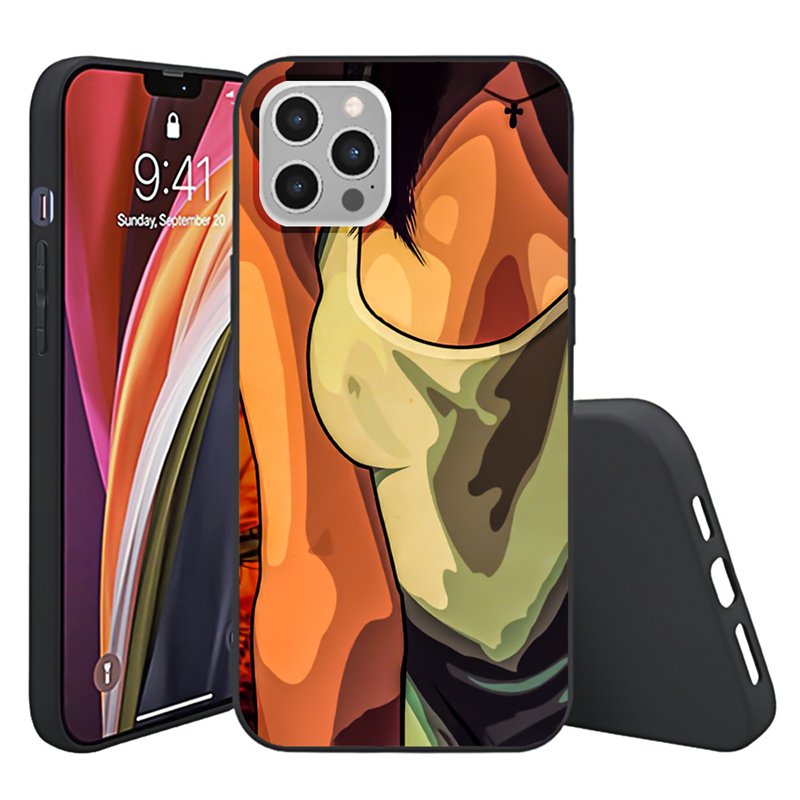 Melanin sexy girl women black TPU Phone Case For iPhone 14 pro max