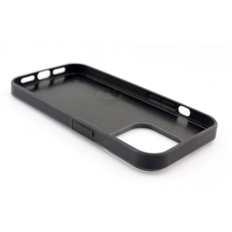 Hybrid Groove Blank TPU PC sublimation Phone Case for i14 Outer groove and Inner groove case for i14 pro max .