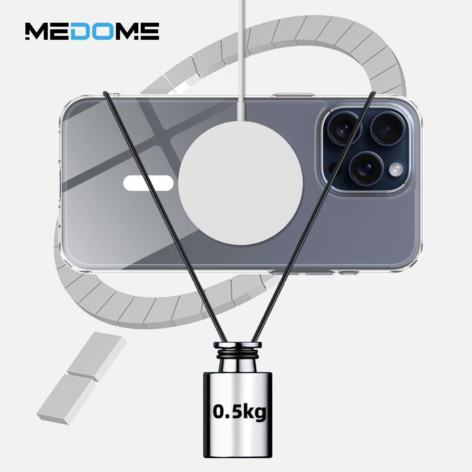 Medome For iPhone 15 Case Hybrid TPU PC Magnetic Mobile Phone Case For iPhone 15 Pro Max Cover For iPhone 16 11 12 13 14 Pro Max