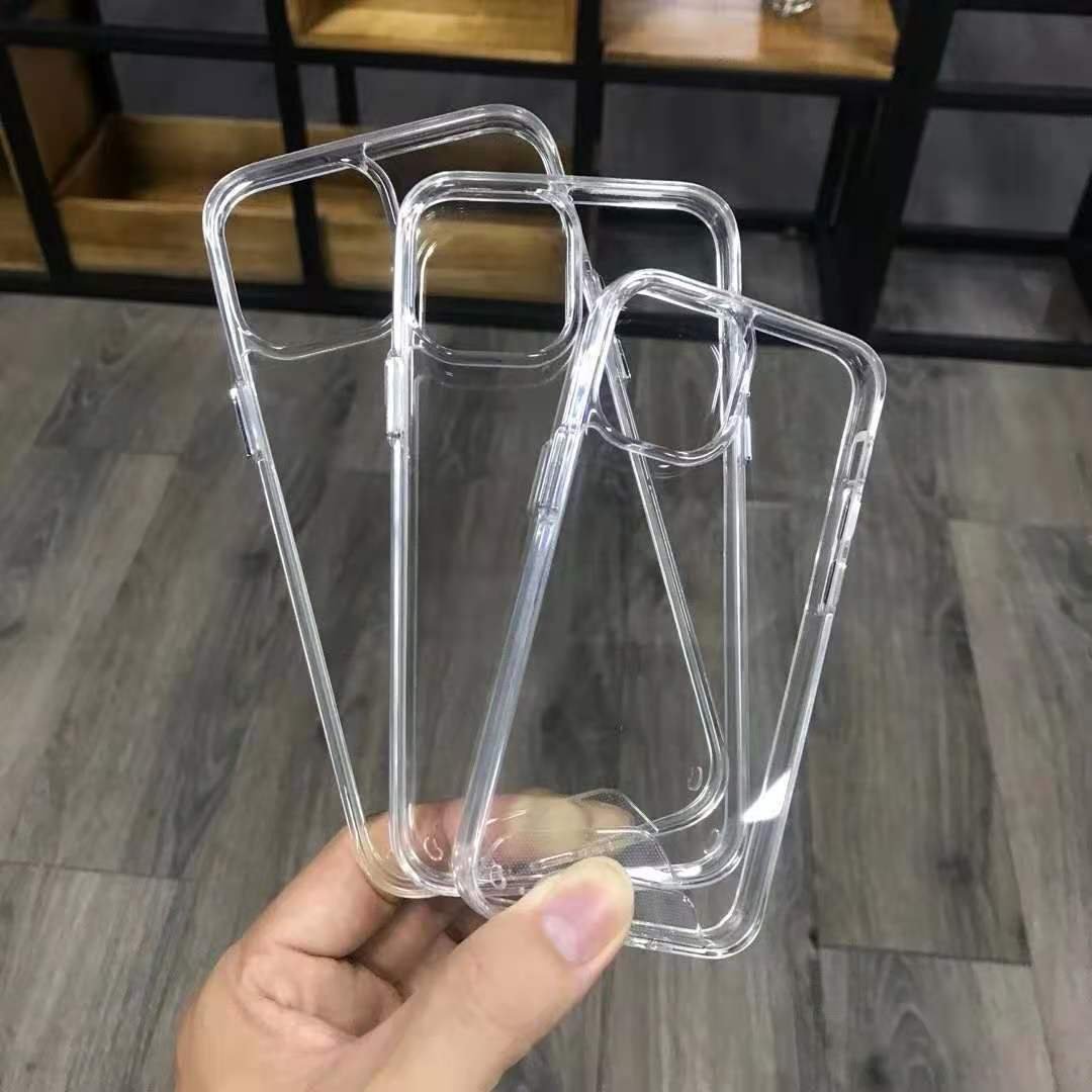 Luxury Clear Space Case For iPhone 11 12 13 Pro Max XR X XS MAX IP11 11Pro 12Pro 13Pro High Hardness Acrylic Crystal Phone Case