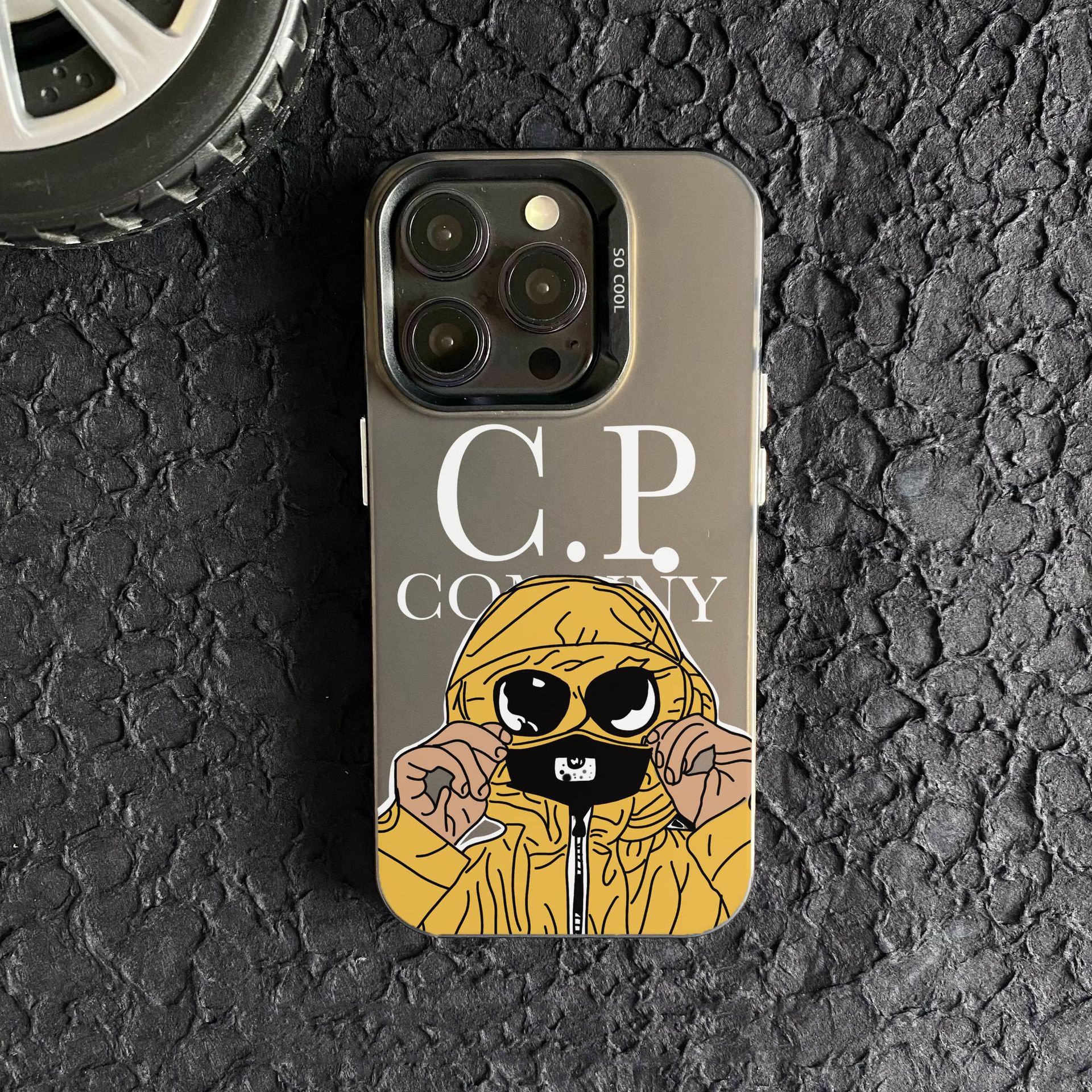Colorful IMD Personalized CP Fashion Mask Mobile Phone Case for iPhone 16 15 14 13 12 11 Pro Max Phone Accessories