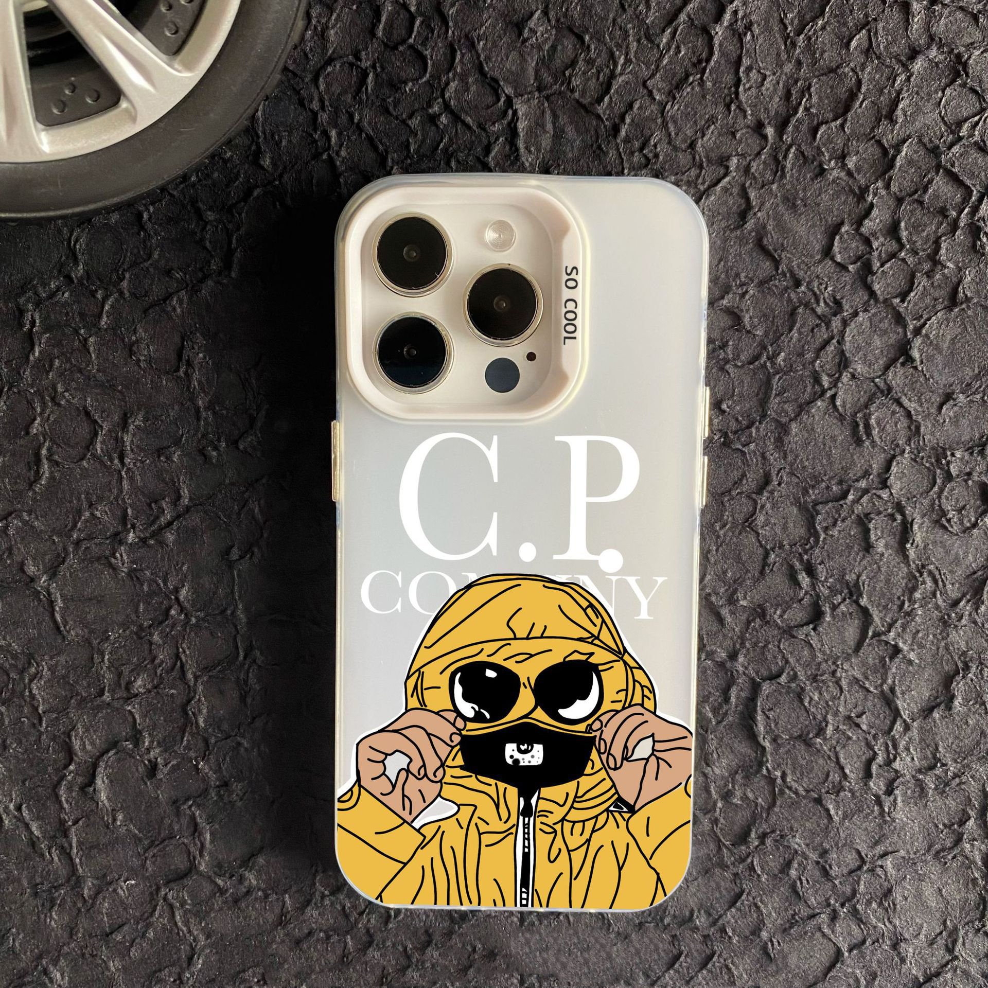 Colorful IMD Personalized CP Fashion Mask Mobile Phone Case for iPhone 16 15 14 13 12 11 Pro Max Phone Accessories