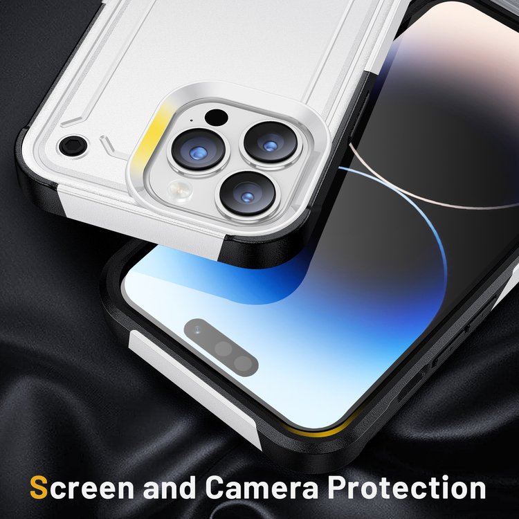 Anti Drop PC Mobile Phone Cover For iPhone 15 16 Pro Max TPU Hard Protective Phone Case For iPhone Shell 11 12 13 14 Pro Max