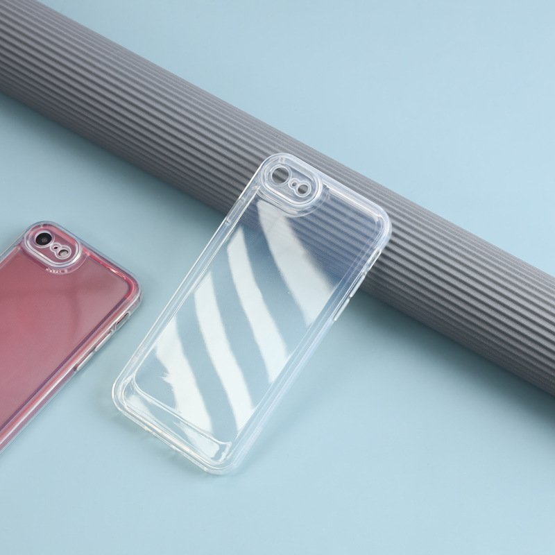 mobile shell shockproof cell phone case cover Protective case transparent TPU soft shell handmade DIY material for iphone