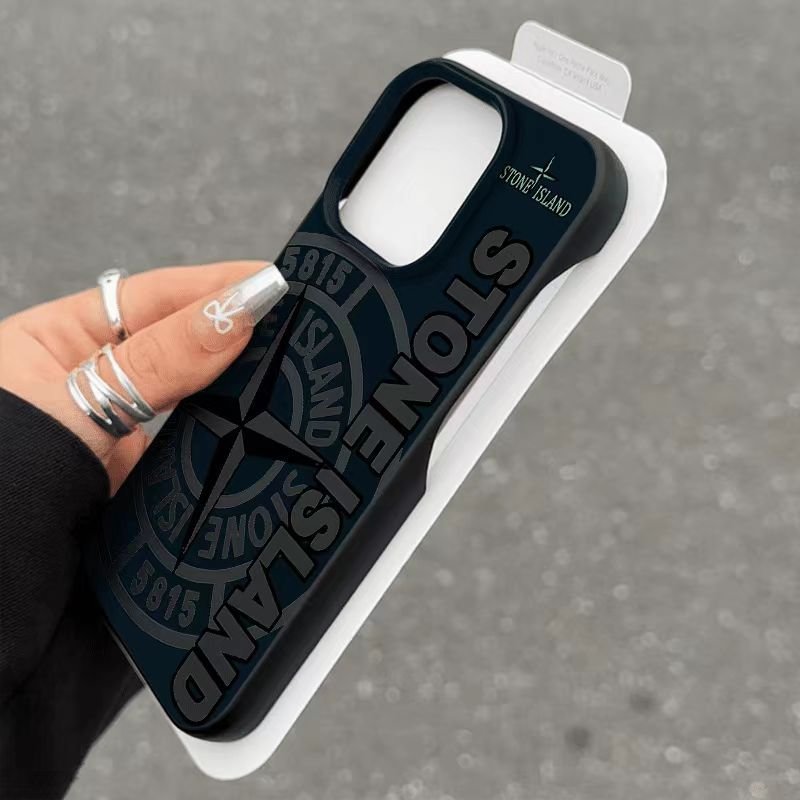 popular The tide brand Stone Island soft mobile phone case for iphone 11 12 13 14 15Promax xr phone accessories
